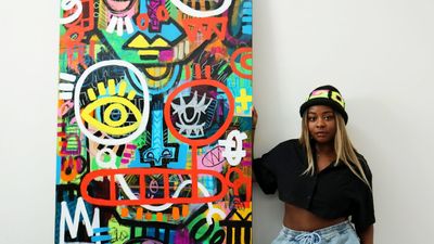 Zimbabwean artist Charmaine Chanakira.